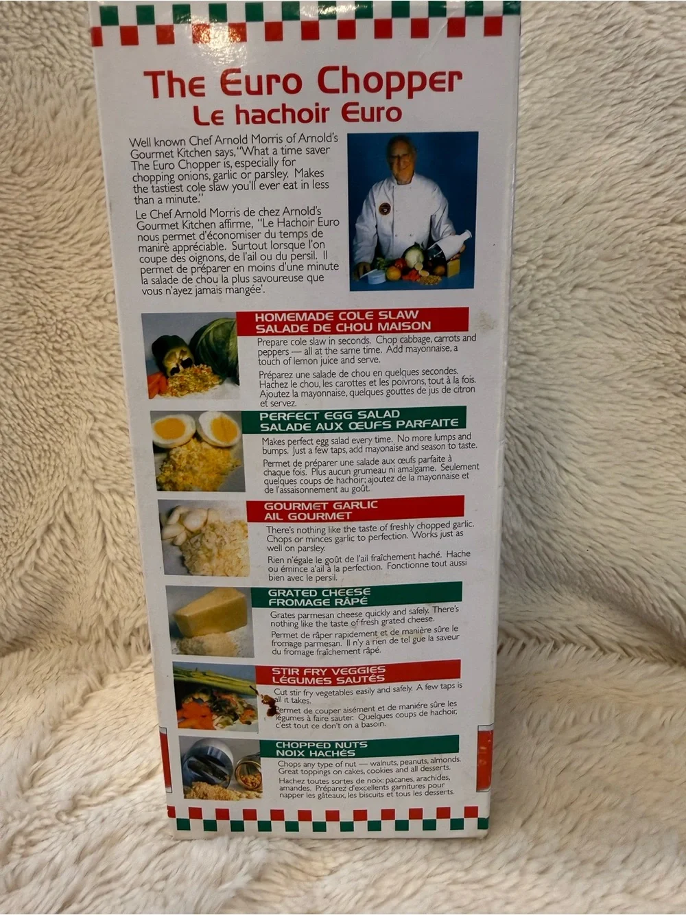 The Euro Chopper Deluxe Model 4 Pc. Set 9 1/2